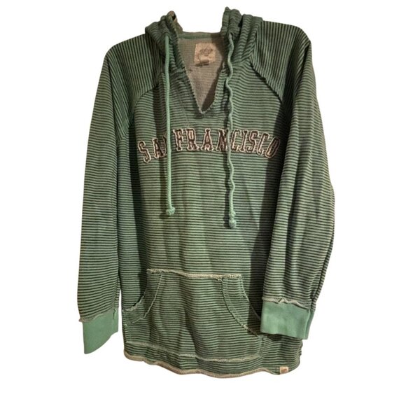 BLUE 84 SAN FRANCISO STRIPED HOODIE - Picture 1 of 2